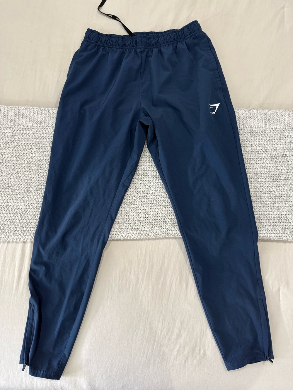 Gymshark Navy Drawstring Athletic Shorts